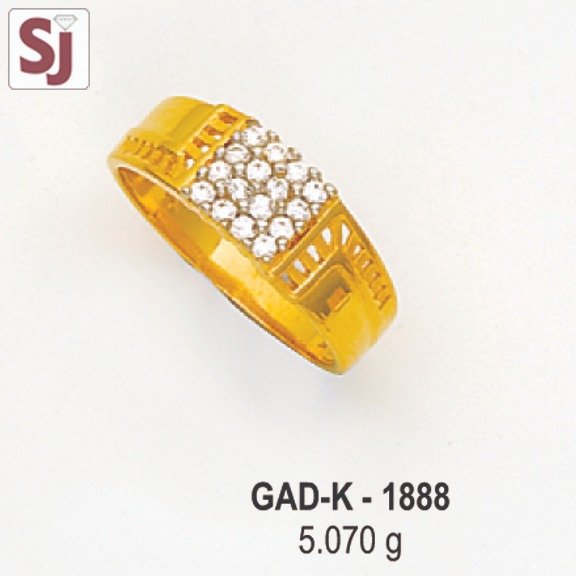 Gents Ring Diamond GAD-K-1888