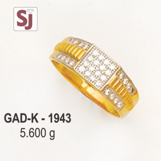 Gents Ring Diamond GAD-K-1943