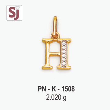 Alphabet Pendant PN-K-1508