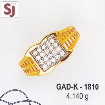Gents Ring Diamond GAD-K-1810