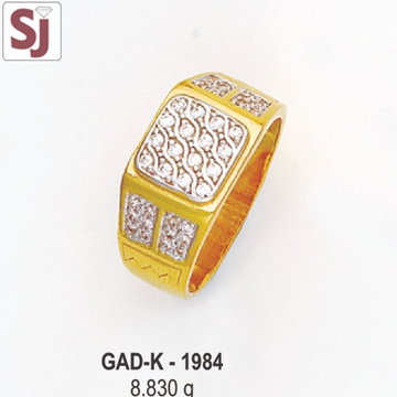 Gents ring diamond GAD-K-1984