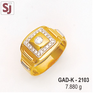 Gents Ring Diamond GAD-K-2103