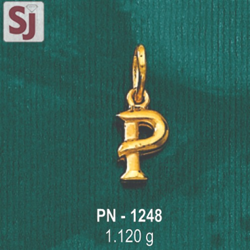 Letter Pendant PN-1248