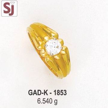 gents ring diamond GAD-K-1853