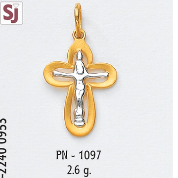 Cross pendant pn-1097