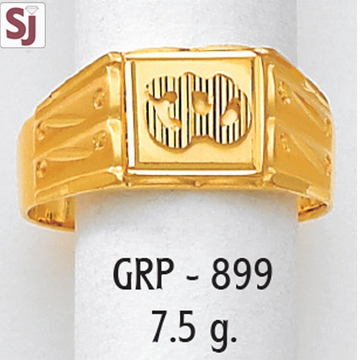 Om Gents Ring Plain GRP-899