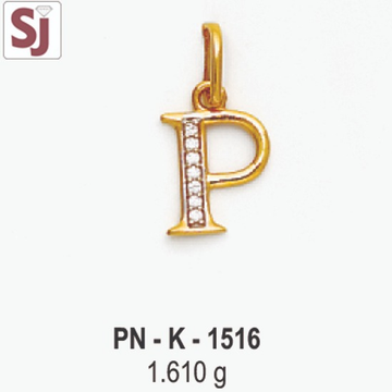 Alphabet Pendant PN-K-1516