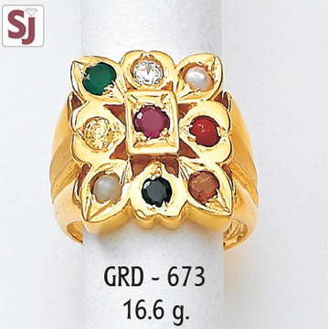Navagraha Gents Ring Diamond GRD-673