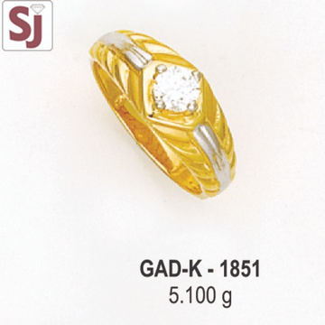 Gents ring diamond GAD-K-1851