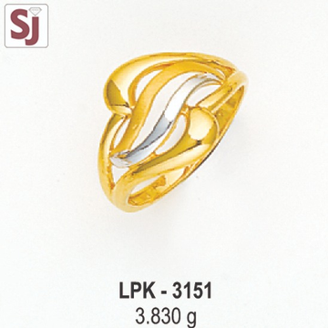 Ladies Ring Plain LPK-3151