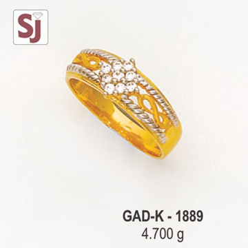 Gents Ring Diamond GAD-K-1889