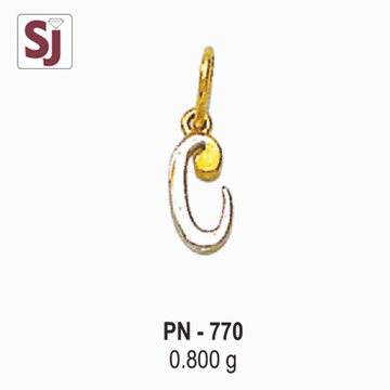 Alphabet Pendant PN-K-770