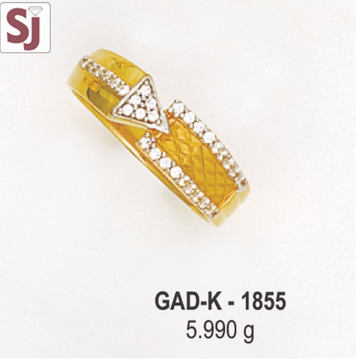 gents ring diamond GAD-K-1855