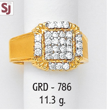 Gents Ring Diamond GRD-786