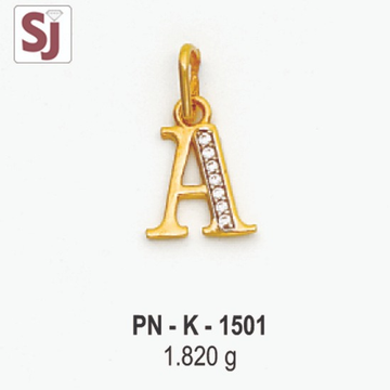 Alphabet Pendant PN-K-1501