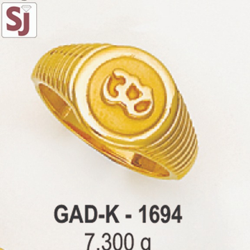 Om Gents Ring Diamond GAD-K-1694