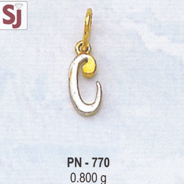 Alphabet Pendant PN-770