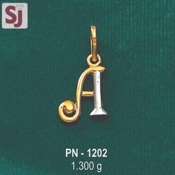 Alphabet pendant pn-1202