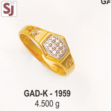 Gents Ring Diamond GAD-K-1959