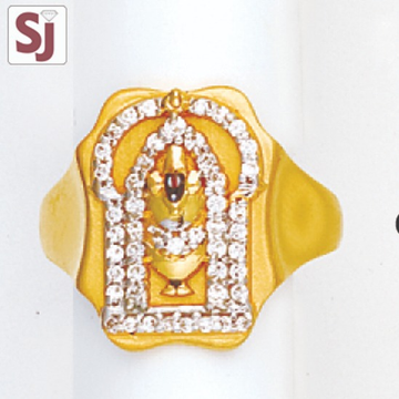Tirupati Balaji Gents Ring Diamond GAD-K-1762