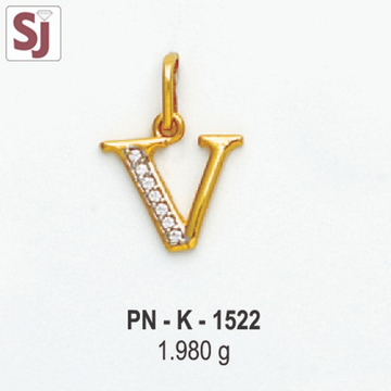 Alphabet Pendant PN-K-1522