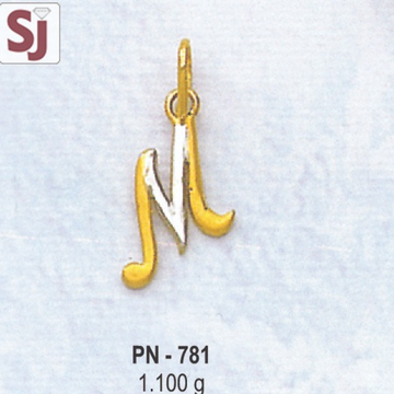 Alphabet Pendant PN-781