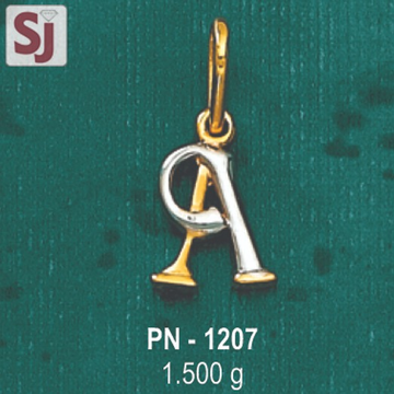 Alphabet Pendant PN-1207