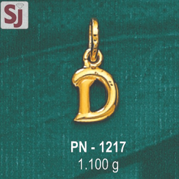 Alphabet pendant pn-1217