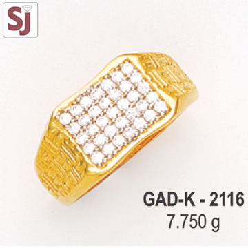 Gents Ring Diamond GAD-K-2116