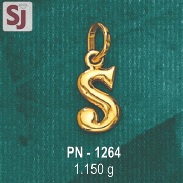 Letter Pendant PN-1264
