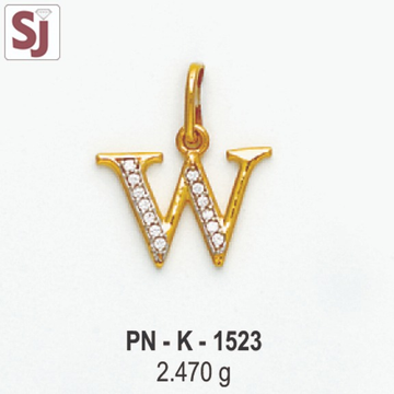 Alphabet Pendant PN-K-1523