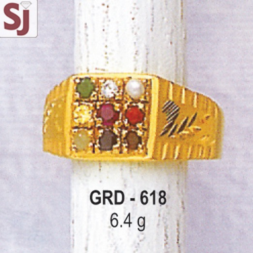 Navagraha Gents Ring Diamond GRD-618