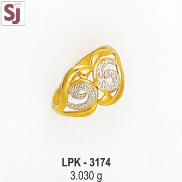 Ladies ring plain lpk-3174