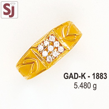Gents Ring Diamond GAD-K-1883