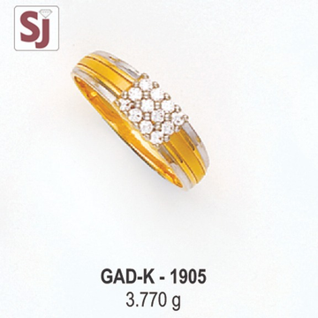 Gents Ring Diamond GAD-K-1905