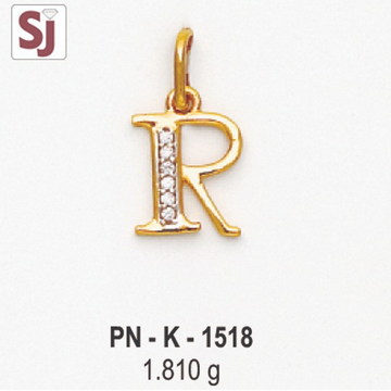 Alphabet Pendant PN-K-1518