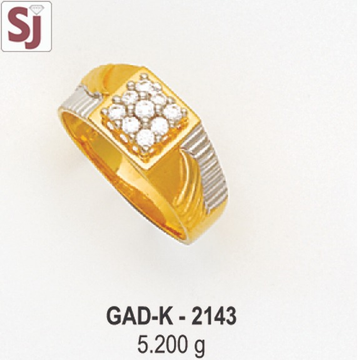 Gents ring diamond gad-k-2143