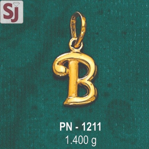 Alphabet pendant pn-1211