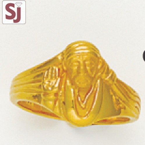 Sai Baba Gents Ring Diamond GAD-K-1710