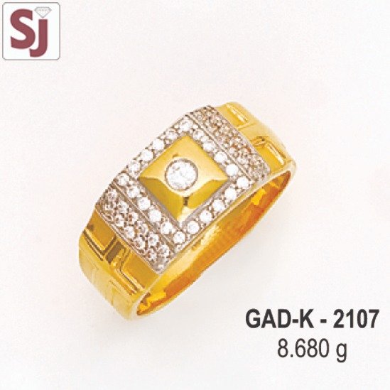 Gents Ring Diamond GAD-K-2107