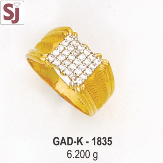 Gents ring diamond gad-k-1835