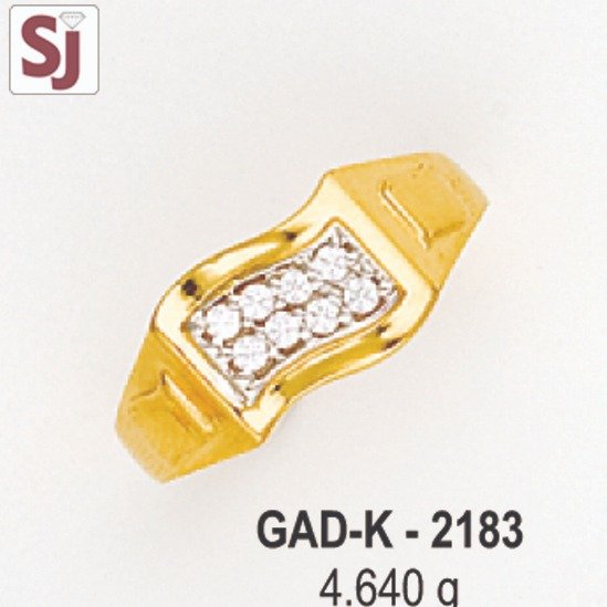 Gents Ring Diamond GAD-K-2183