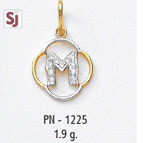 Alphabet Pendant PN-1225