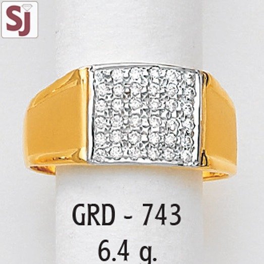 Gents Ring Diamond GRD-743