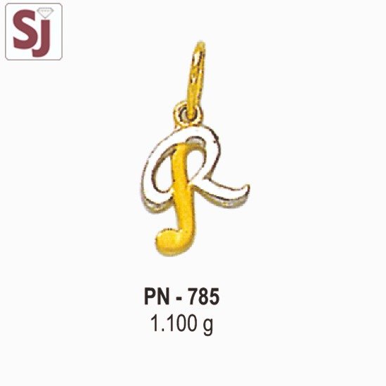 Alphabet Pendant PN-K-785