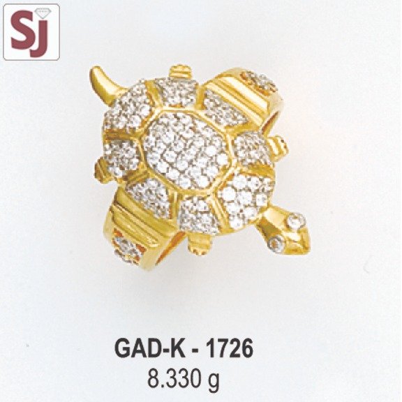 Tortoise Gents Ring Diamond GAD-K-1726