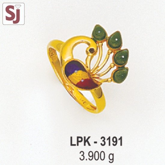 Peacock Ladies Ring Diamond LRD-3191