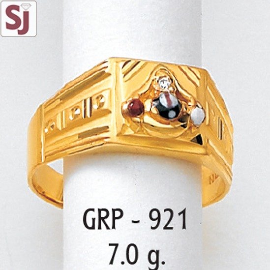 Tirupati Balaji Gents Ring Plain GRP-921