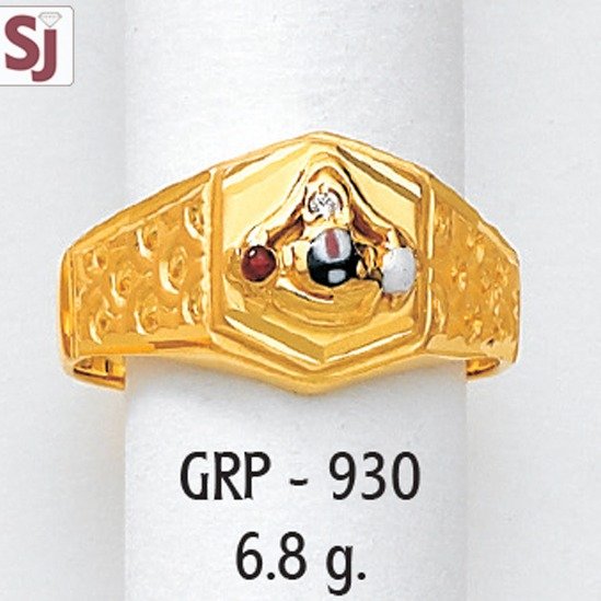 Tirupati Balaji Gents Ring Plain GRP-930