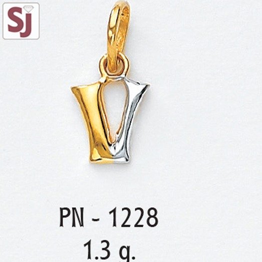 Alphabet Pendant PN-1228